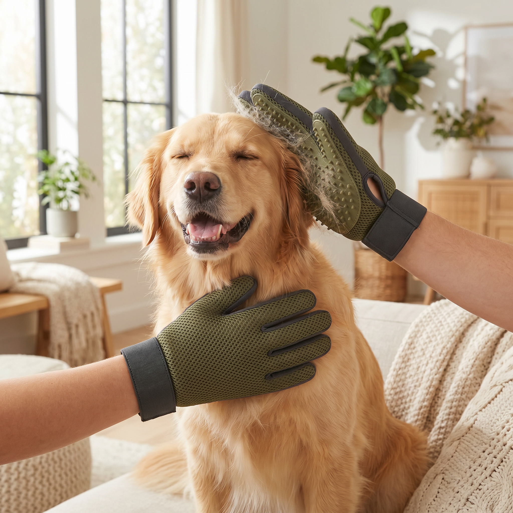 Doviera Fellpflege-Handschuh