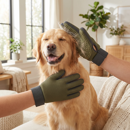 Doviera Fellpflege-Handschuh